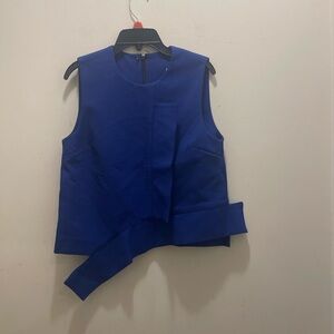 MAGM Shirt w/Belt Detail Asymmetrical